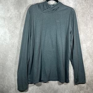 Over & Under Hoodie Shirt Mens Large Gray‎ Pullover Athleisure Lightweight Gorp